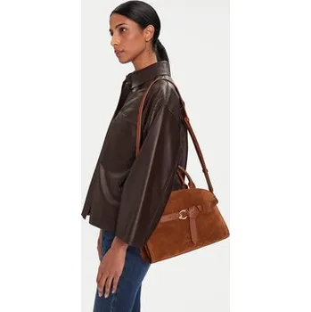 Kabelka Coccinelle TLB Coccinellesabine Suede Bi E1 TLB 18 02 01 Hnědá OS