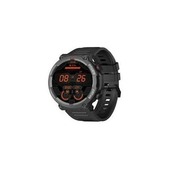 Chytré hodinky BLACKVIEW W50 Black, 1.39-inch HD LCD 360x360, 370mAh Battery, 24-hour SpO2 Detection + Heart Rate Monitoring, Calls and SMS notif