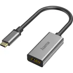 Hama redukce USB-C na HDMI, UHD/8K@60 Hz, kovová