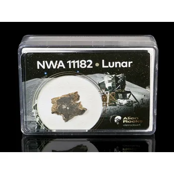 Přírodní kámen Meteorit | Lunar | NWA 11182 | 0,6 - 1 g