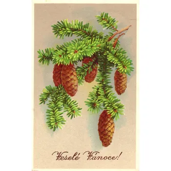 Stará Pohlednice Veselé Vánoce, Rok 1939, 100/200