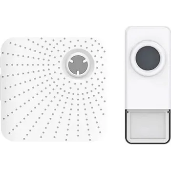 Domovní zvonek Zvonek bezdrátový GETI 102 mini - bílý
