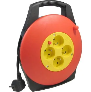 elektrický kabel Kabel Conexpro prodlužovací kabel 230V s navijákem, 10m