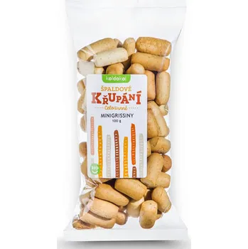 Koldokol Minigrisinny celozrnné špaldové BIO 100g