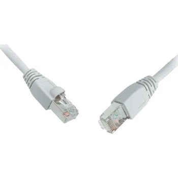Audio kabel Solarix Patch kabel CAT6 SFTP PVC 15m šedý snag-proof C6-315GY-15MB