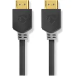 NEDIS High Speed HDMI 2.0 kabel s ethernetem/ 4K@60Hz/ zlacené konektory HDMI-HDMI/ antracit/ box/ 10m