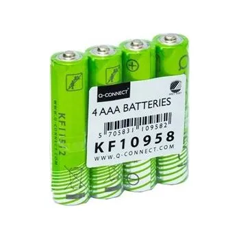 Článková baterie Alkal.baterie Q-Connect-1,5V,LR03,typ AAA,eko,4ks