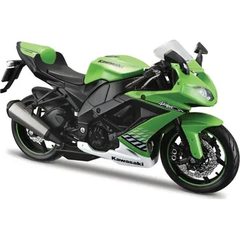 auto na autodráhu Maisto Kawasaki Ninja ZX-10R 1:12 + stojan