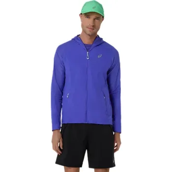 Dámská větrovka Asics Road Packable Jacket M 2011D084403 - cobalt burst/illuminate green XL