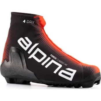 Běžecké lyžování ALPINA FORCE CLASSIC Barva: Černá, Velikost: 45