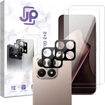 JP Combo Pack sada 2 tvrzených skel a 2 sklíček na fotoaparát pro Xiaomi 15T