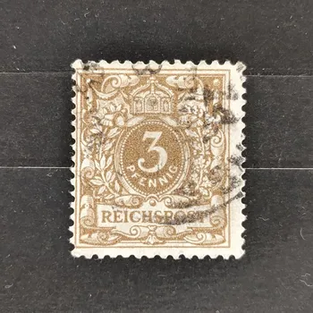 Sběratelství Známka Německo, Reich, Mi.45#, 3Pfg.