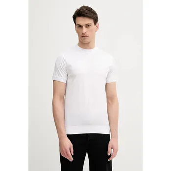 Pánské tričko Bavlněné tričko Karl Lagerfeld 553200.755000 bílá 00X, vel. XXL