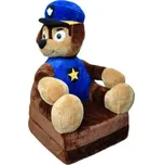 Dětské plyšové rozkládací křesílko…