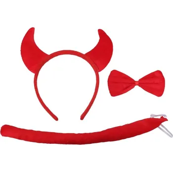 Karnevalový kostým Wiky 880206 Čertí set 3 ks