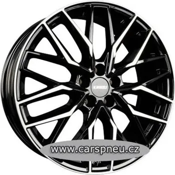 Alu kolo ITWHEELS Xana černé leštěné | 8,0x18, 5x114,3, ET40 |8x18| (alu kolo, 4662612)