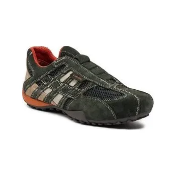 Dámská obuv Geox Polobotky U Snake L U4207L 02214 C1300 Zelená 42