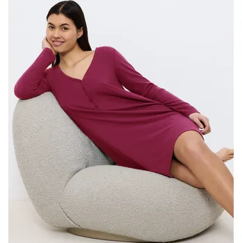 Dámská noční košile Noční košile TRIUMPH MIX & MATCH NDK SOFT SWEET MARSALA 40 0