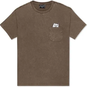 Pánské tričko TRIKO RIPNDIP LORD NERMAL POCKET - hnědá - XL + při osobním odběru 1 272 Kč
