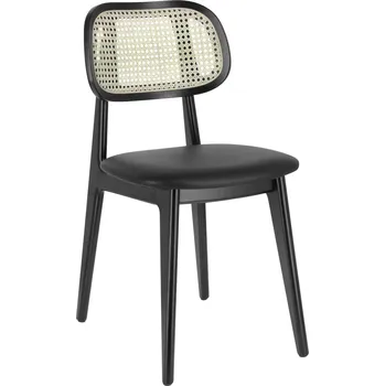 Jídelní židle Židle Cane v imitaci kůže