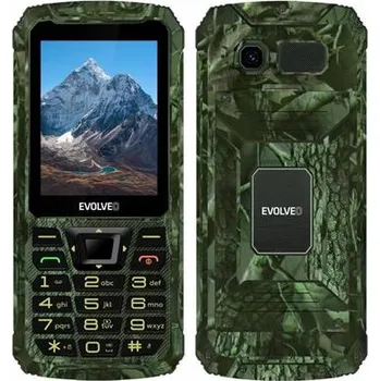 Mobilní telefon EVOLVEO StrongPhone Z6, 2,8" vodotěsný odolný/2xSIM/2px/micro SDHC/4000mAh/camo