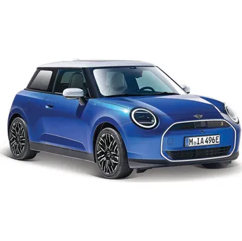 auto na autodráhu Maisto Mini Cooper SE 1:24 modrá