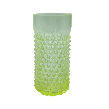 Sklenice Sklenice Long 0,3l – Hobnail – Ananas – uranová žluť | 101036