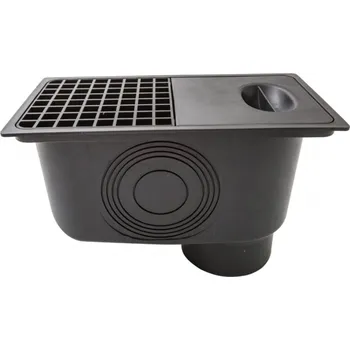 Odvodňovací žlab Covernit Lapač střešních splavenin - Geiger černá