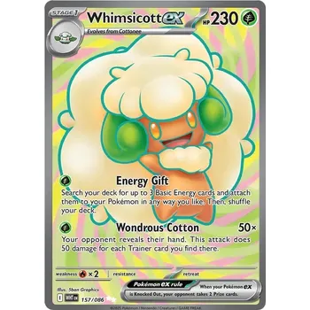 Karetní hra Whimsicott ex 157/086 - White Flare