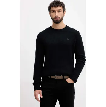 Dámský svetr Vlněný svetr Polo Ralph Lauren 710918805 černá 99A, vel. L