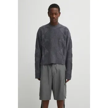 Dámský svetr Vlněný svetr Heliot Emil PREAW25.M.07.063.DGY05. šedá 90X, vel. XL