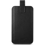 Hama pouzdro na mobil, univerzální, pro mobily s rozměry do 16x8,9x1,2 cm, syntetická kůže, černé