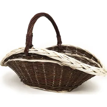 Koš na dřevo proutěný B047B