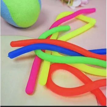 Gadget Antistresová natahovací nudle, modrá