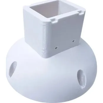 Příslušenství pro kamerový systém TP-LINK držák pro kamery Tapo C500/C510W/C520WS/C530 na stěnu, bílý s krytkou kabelů