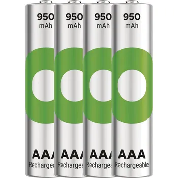 Článková baterie GP Nabíjecí bat.ReCyko 950 AAA (HR03)-4ks