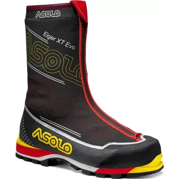 Pánská treková obuv Kotníková obuv Asolo Eiger XT EVO GV black/red/a392 11UK