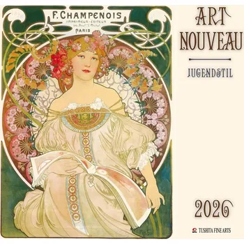 Kalendář Kalendář 2026 Art Nouveau