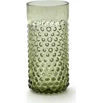 Sklenice Sklenice Long 0,3l - Hobnail - Ananas - lesní zelená | 91907