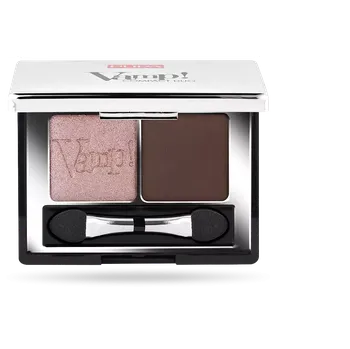 Oční stíny PUPA Milano Oční stíny Vamp! (Compact Duo Eyeshadow) 2,2 g 002 Pink Earth + 2 měsíce na vrácení zboží