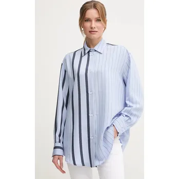 Pánská košile Košile Sandro Ferrone S15XBEPAVESINO modrá 05X, vel. 34