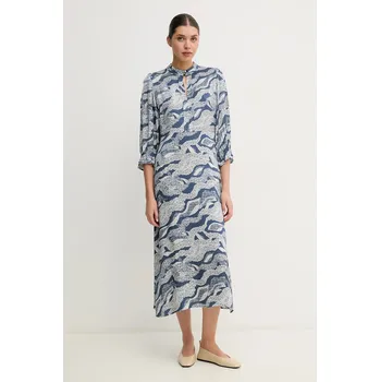 Dámské šaty Šaty Bruuns Bazaar BBW4320 modrá 55X, vel. 34