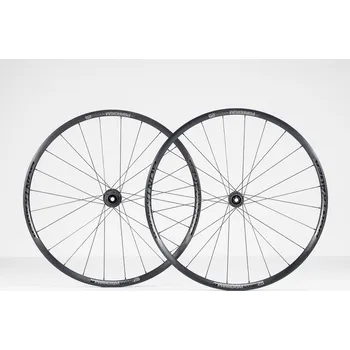 Zapletené kolo Bontrager Paradigm Comp 25 TLR Disc Road black, zadní