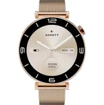 GARETT Smartwatch Rose Gold Mesh Steel