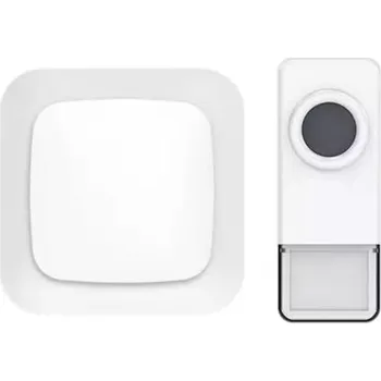 Domovní zvonek Zvonek bezdrátový GETI 106 W - bílý