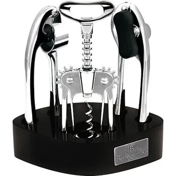 BerlingerHaus Kuchyňské náčiní ve stojanu Black Royal Collection sada 4ks