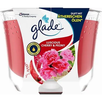 Svíčka GLADE Maxi Luscious Cherry & Peony 224 g