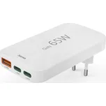 Hama rychlá USB nabíječka GaN 2x USB-C + USB-A, PD/QC 65 W