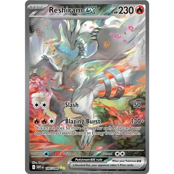 Sběratelská karetní hra Reshiram ex 166/086 - White Flare