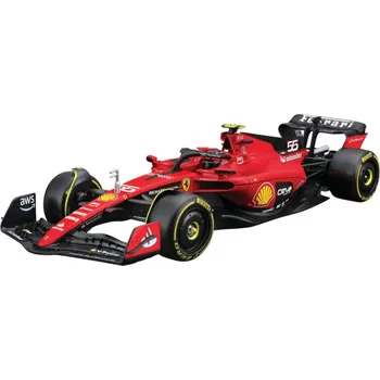 auto na autodráhu BBURAGO Ferrari SF-23 (2023) 1:24 #55 Sainz (hard case)